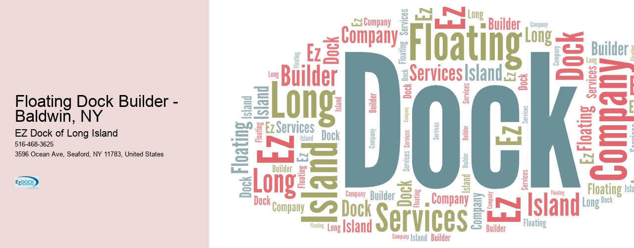 Floating Dock Builder - Oyster Bay Cove, NY  